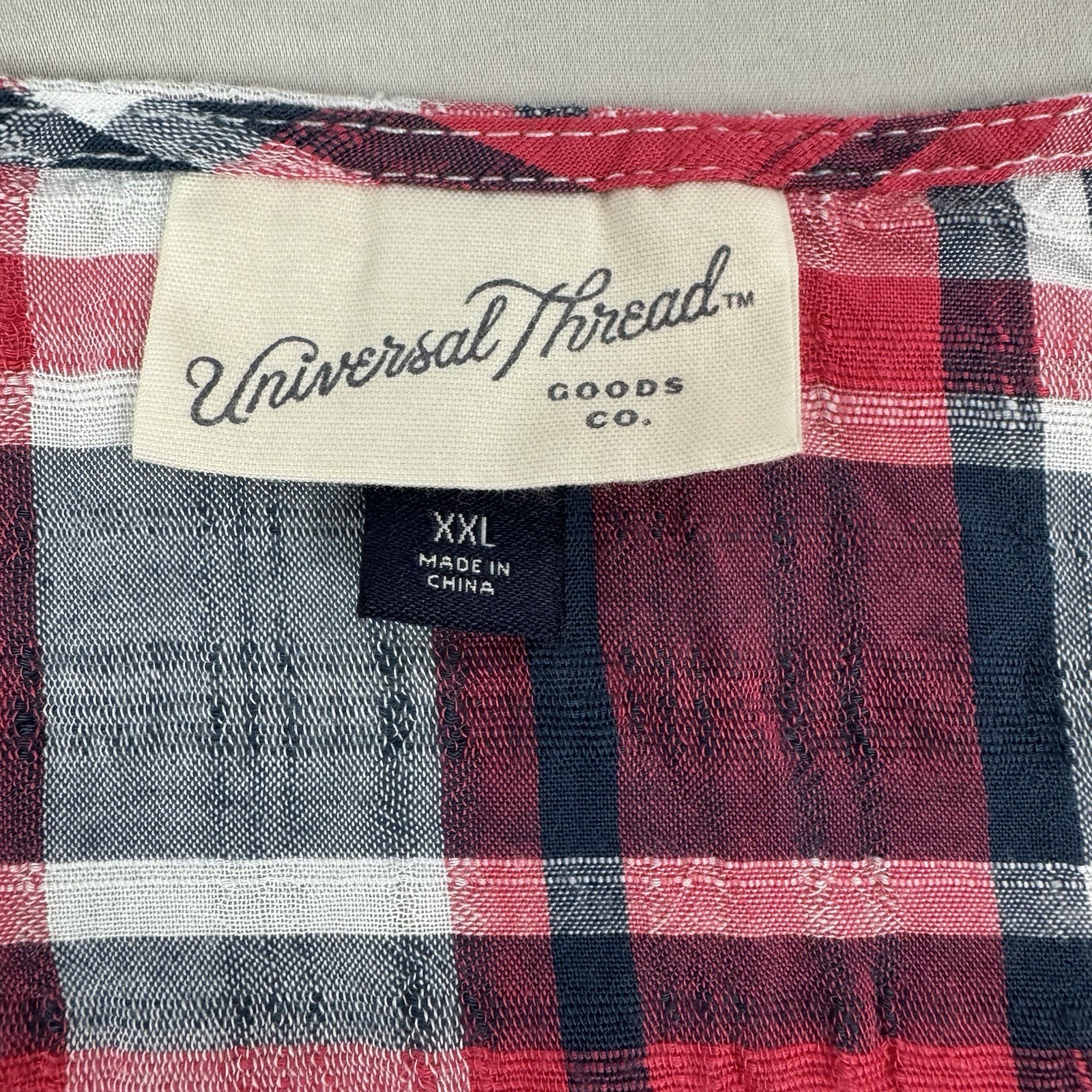 UNIVERSAL THREAD Womens Button & Tie Front Shirt … - image 5