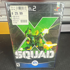 Sealed X Squad PS2 EA Games NTSC-Black Label