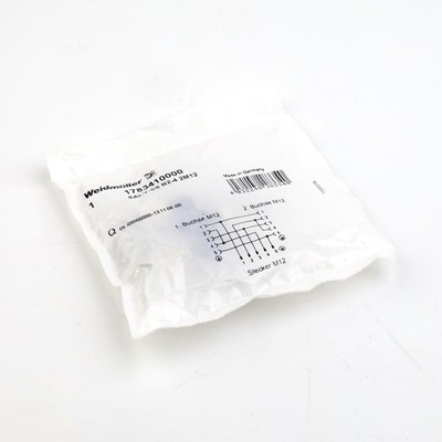 Weidmüller Y-Steckerverbinder SAI-Y-5S B2-4 2M12 1783410000 OVP
