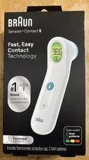 Braun Sensian Contact 5 Forehead Thermometer Gentle Digital Thermometer