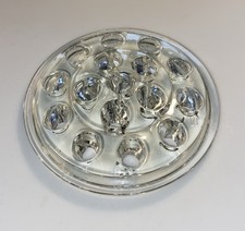 Vintage Clear Glass Flower Frog 16 Hole Flower Arrangement Holder