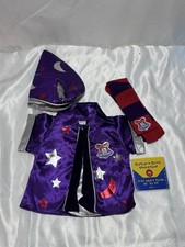 NEW Build a Bear Harry Potter Wizard Academy Outfit Robe Hat Scarf Vintage BAB