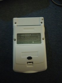 Nintendo Game Boy Color System White Backlit Rechargeable Battery (READ DESC)
