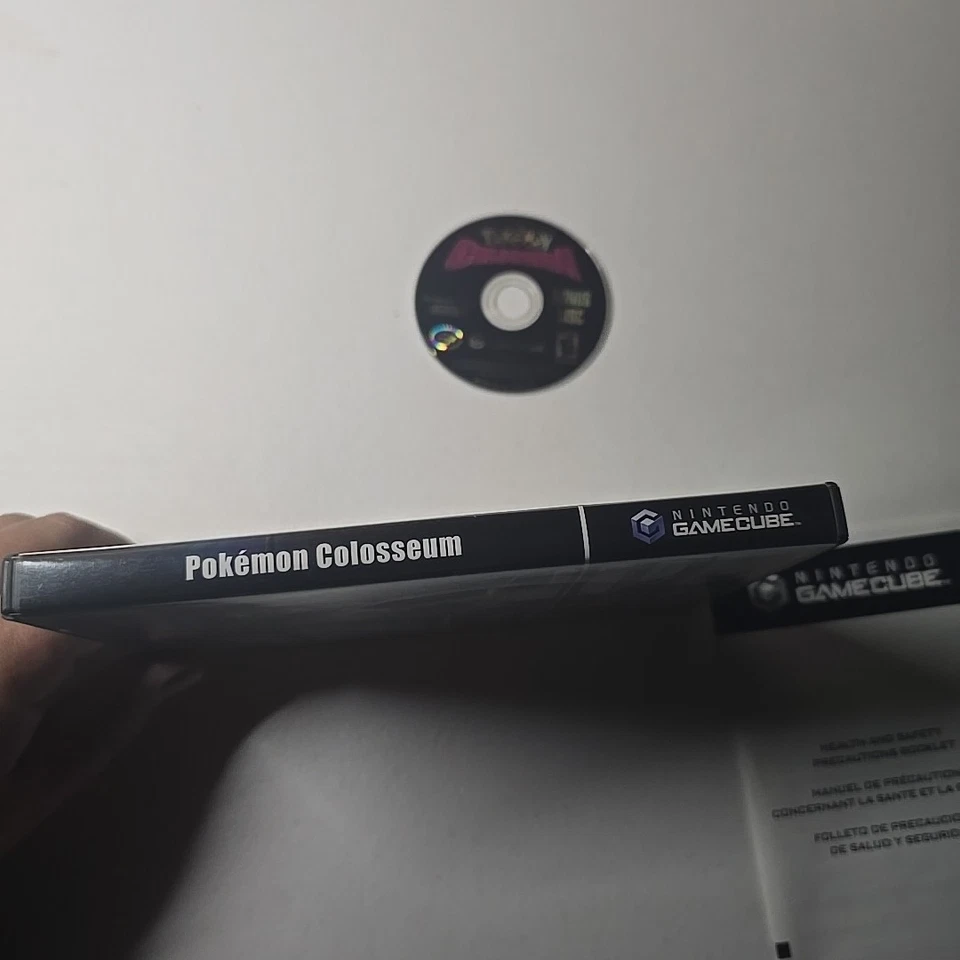 Disco Bonus Pokemon Colosseum (Nintendo GameCube 2004) Estuche Original PROBADO Foto 4 de 4