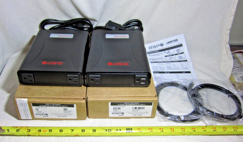2 New OEM AMETEK ESP DIGITAL 120/15 Surge Protective Devices D5133NT