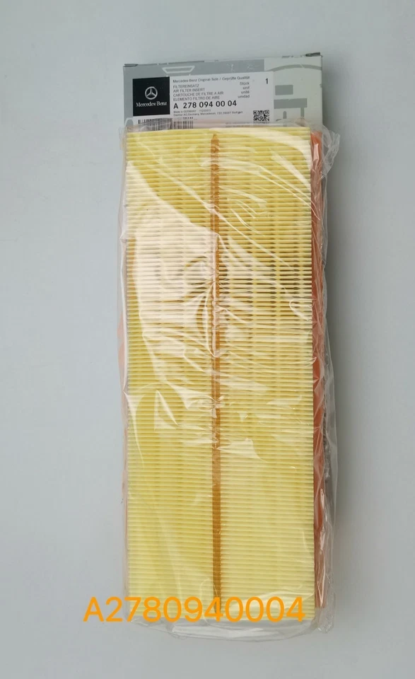 PARA 2011-2017 Benz S63 2013-2019 SL63 AMG V8 5,5 L OEM FILTROS DE AIRE ORIGINALES Foto 4 de 4