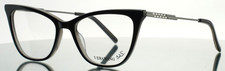 VERA WANG Monyetta CC Grey Womens Cat Eye Full Rim Eyeglasses 52-17-140 B:39