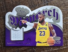 Panini 2023-24 Crown Royale LeBron James Game Worn Lakers Monarch Memorabilia