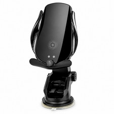 15W Wireless Car Charger Phone Holder Auto Clamp Windshield Vent Mount
