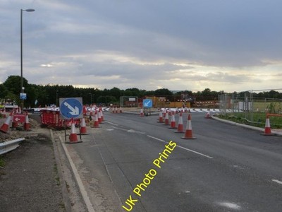 Foto 6x4 Richtungswechsel Chilton\/SU4885 Kegel markieren einen Wechsel d c2016
