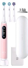 Image of Oral-B iO6 Pink Electric Toothbrush Full Set Bluetooth Open Box UK