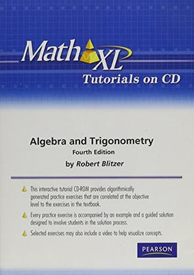 MathXL Tutorials on CD for Algebra ..., Blitzer, Robert