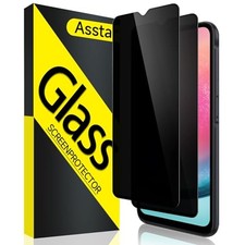 Asstar 2 Pack Privacy Screen Protector for Samsung Galaxy A25 5G 6.5" Prote...