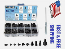 Computer Screws 400Pcs Standoffs Kit SSD Screw for Universal Motherboard PC