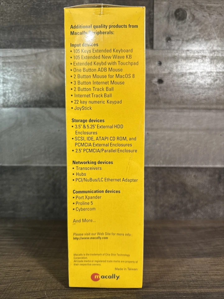 macally / Single Button Mouse / For Mac / New & Sealed - Image 3 of 4