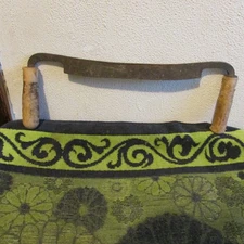 *** Vintage, Primitive, Old Farm 2 Handles Woodwork Saw. 14 1/4". ***