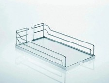 Replacement / Spare Larder Basket For Kessebohmer Dispensa, Chrome / Grey Arena