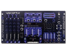 Vocopro KJ7808RV Professional 6-Channel KJ/DJ/VJ Mixer with DSP and Key Control