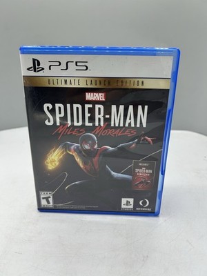Marvel's Spider-Man Miles Morales Ultimate Launch Edition PS5 2020 CIB Tested