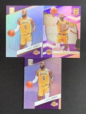 Lebron James 2022-23 Panini Donruss Elite Base #122 Lot 3