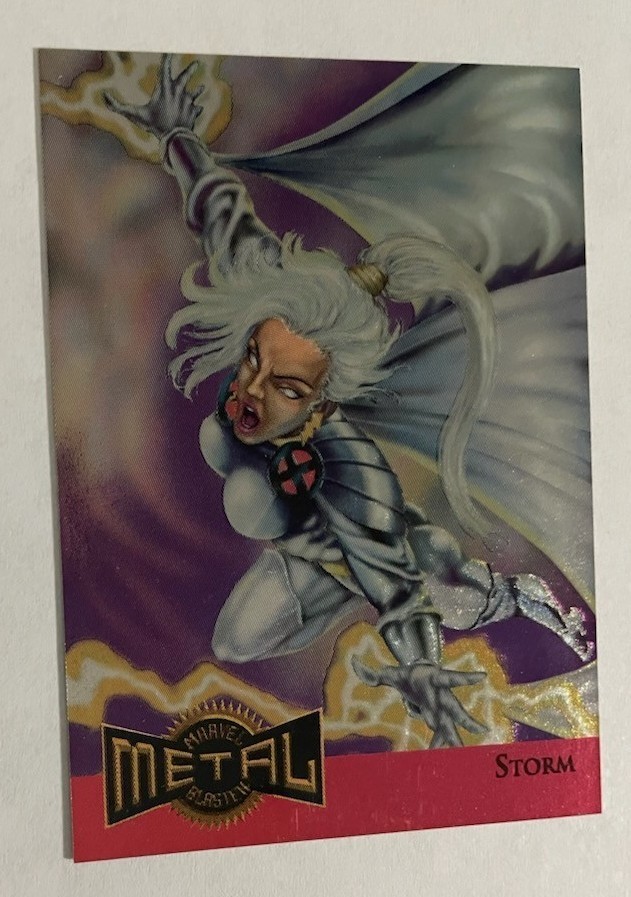 1995 Fleer Metal Marvel Blaster # 13 Storm