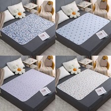 Washable Bedding Urine Pads Waterproof Bed Protector Diaper Maternity Pad  Baby