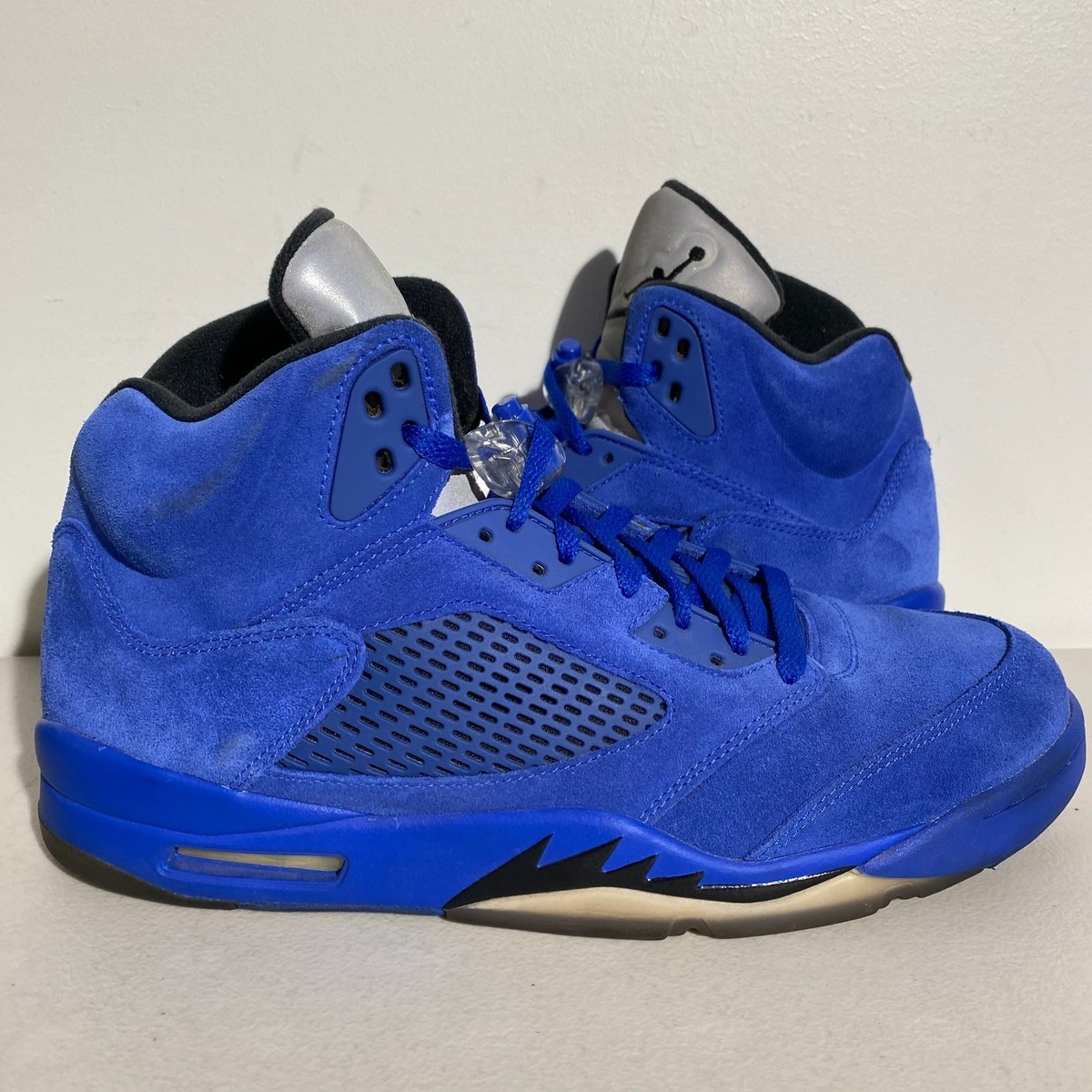 Size 12 - Jordan 5 Retro Blue Suede 136027-401 Ships Fast! | eBay