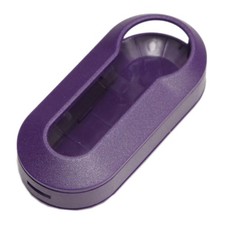 Couvre-Clé Couverture Clé de Voiture Lilas pour Fiat 500 500 C Abarth