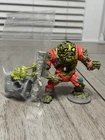 Vintage 1990 Teenage Mutant Ninja Turtles Muckman & Joe Eyeball 100% Complete