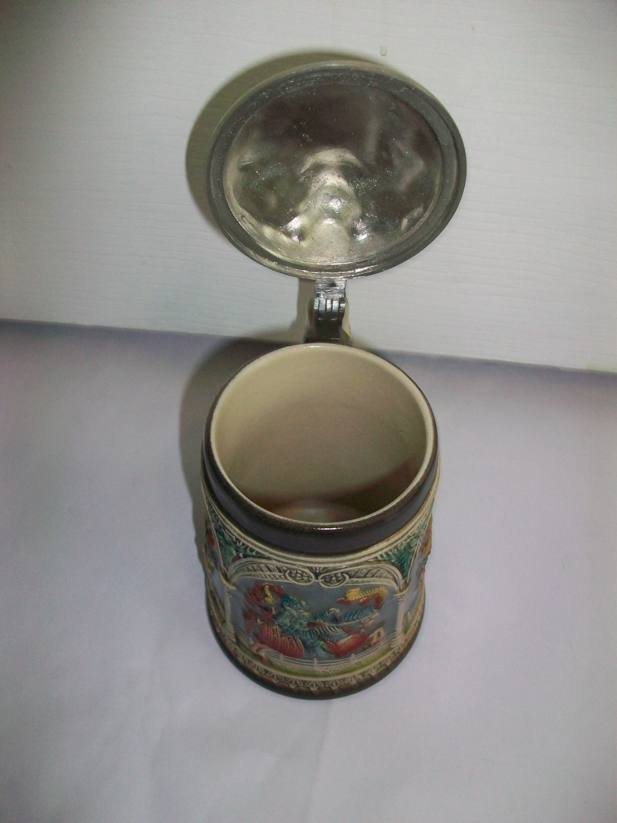 1983 GERZ West Germany Beer Stein Jousting Knights Ltd Edition Knight's Tankard