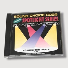 Sound Choice CDG Karaoke Spotlight Series Country Hits Vol 4