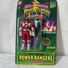 Vintage Mighty Morphin Power Rangers 1994 Jason Red Ranger Auto Morphin Bandai