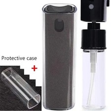 2-in-1 Microfiber Screen Cleaner Spray Bottle for Phone Tablet Laptop Displays