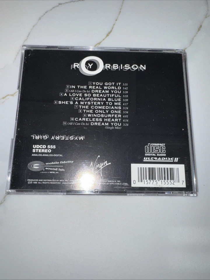 Roy Orbison: Mystery Girl GOLD CD MFSL UDCD 555 collectors care! - Image 3 of 3