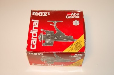 Abu Garcia Cardinal Max 3 , Angelrolle , Ungefischt , Klassiker