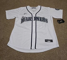 sNWT #29 Cal Raleigh Seattle Mariners White Jersey Stitched Mens XL