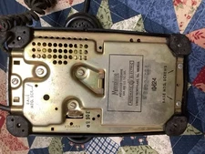 Vtg Automatic Electric Monophone Rotary Dial Black Desk Phone Telephone Untested