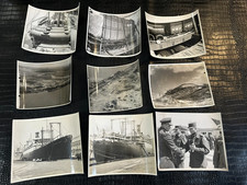 1940s-1960s MILITARY 8x10 B W PHOTO lot of 9 M9159
