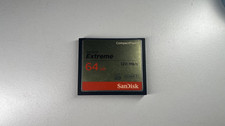SanDisk Extreme 64GB 120MB/s CompactFlash Memory Card (SDCFXSB-064G-G46)