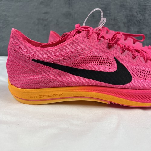 Nike ZoomX Dragonfly Uomo Taglia 13 Hyper Rosa Nero Laser Track Spikes CV0400-600 - Foto 14 di 21
