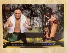 2016 Topps WWE Then Now Forever NXT Rivalries #2 Samoa Joe vs Finn Balor