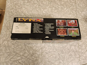 Atari Lynx II Lot with 3 Games and misc. AS IS/ MAY NOT WORK