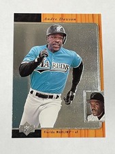 1996 SP Baseball #88 - Andre Dawson - Florida Marlins