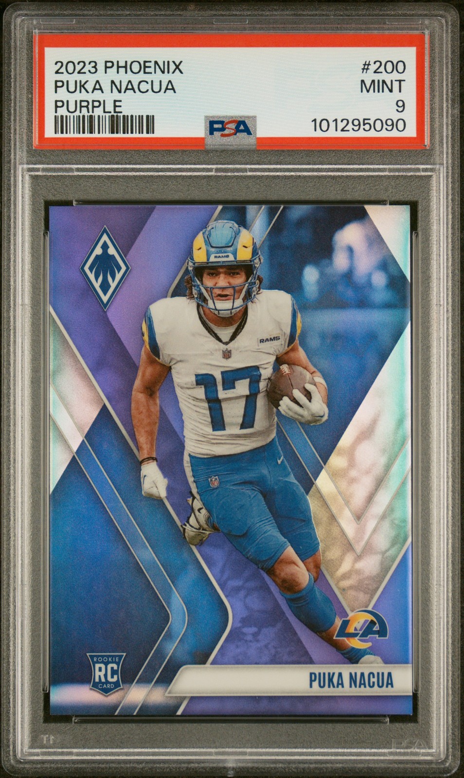 2023 PANINI PHOENIX PURPLE #200 PUKA NACUA 89/125 PSA 9