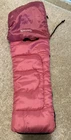 VTG Coleman 15" pink Barbie doll Camping Sleeping Bag Store Display Roll-Up EUC!