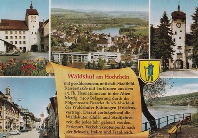 Postcard - (D) - Waldshut am Hochrhein - City Chronicle - around 1980/90 - Excellent Condition
