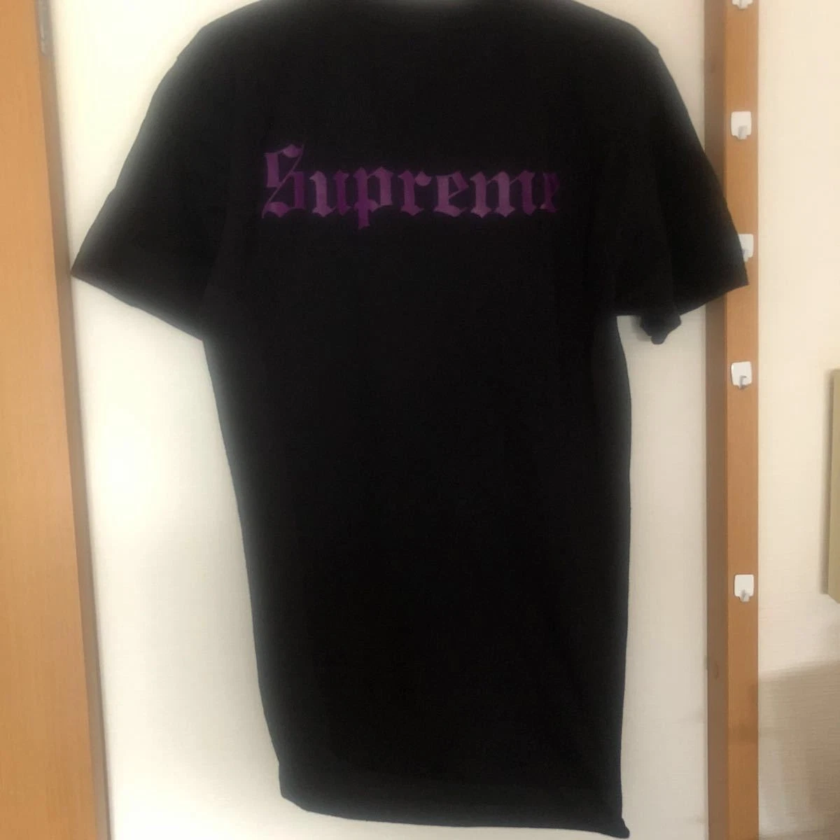 Beauty SUPREME Double Face Logo T Shirt Noir Sabbat Suprême Noir Sa