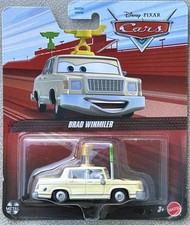 Disney Pixar Cars Brad Winmiler Car Diecast Toy Vehicle 2025 - New