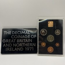 1971 Mint Proof Coin Set - Great Britain and Northern Ireland - Mint Folder