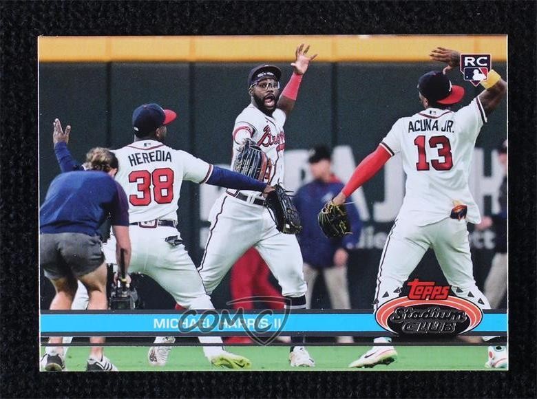 2023 Topps Stadium Club 1991 Design Variation /200 Michael Harris II #113 0vp1
